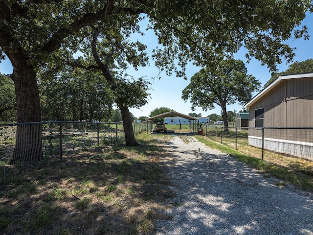 view of yard