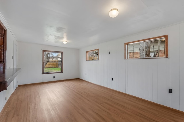 interior space featuring light hardwood / wood-style floors