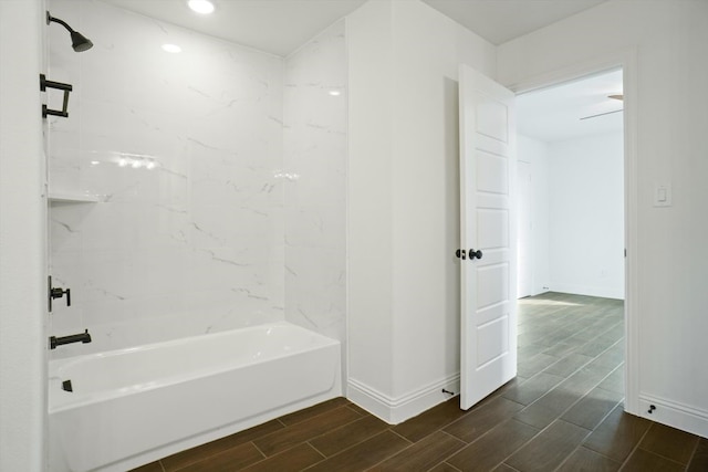 bathroom with shower / bathtub combination