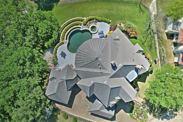 6601 Oak Hill Ct, Fort Worth, TX 76132 - aerial view
