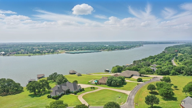 1901 Yucatan Dr, Granbury, TX 76048 - bird's eye view of a large body of water