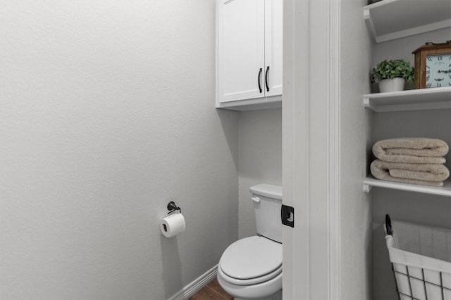 bathroom with toilet