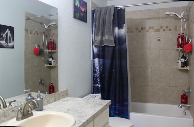 1358 Eastview St, Fort Worth, TX 76134 - bathroom with vanity and shower / bath combo