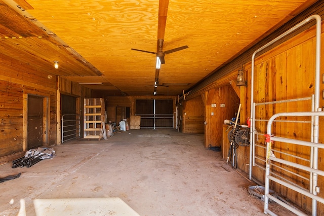 view of stable