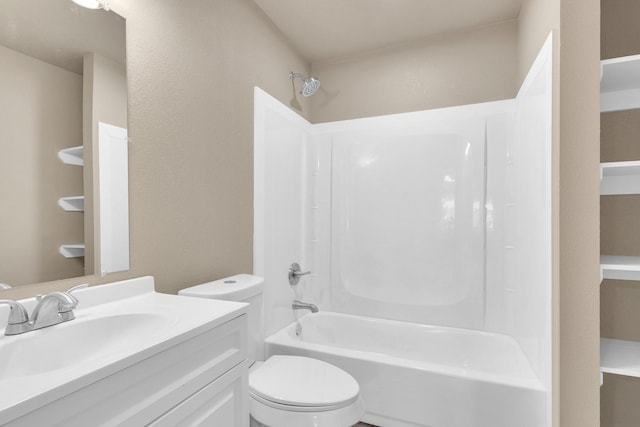 3482 Bandera Rd, Fort Worth, TX 76116 - full bath with toilet, vanity, and  shower combination