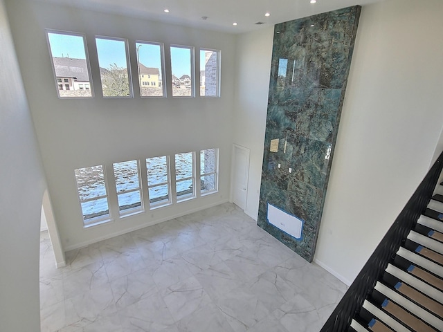 view of unfurnished living room