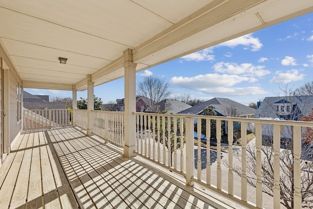 view of deck