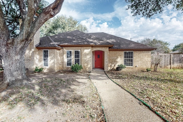 view of ranch-style house