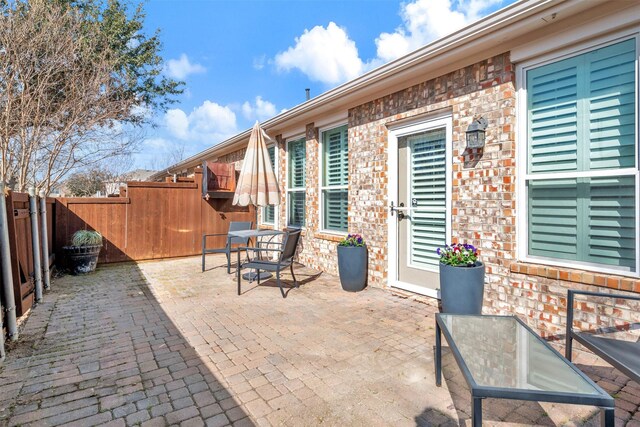 view of patio / terrace