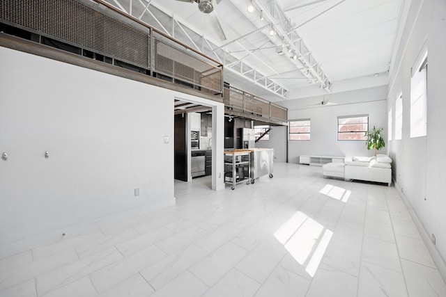 view of unfurnished living room