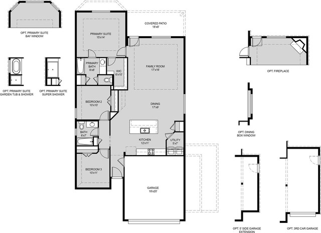 5041 Wellborn Rd, Fort Worth, TX 76036 - home floor plan