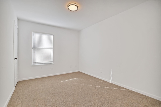 empty room with carpet floors