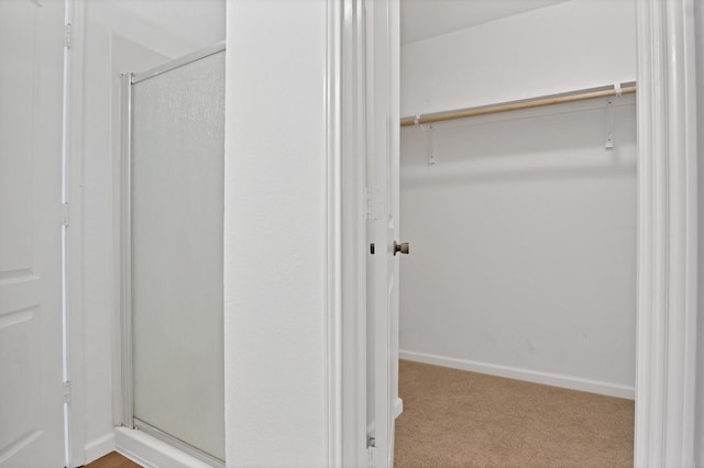 view of closet