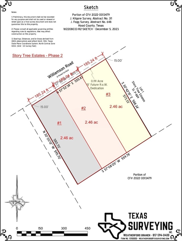 LOT3BLK2 Williamson Rd, Granbury TX, 76048 land for sale