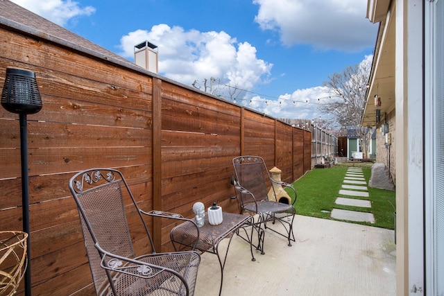 view of patio / terrace