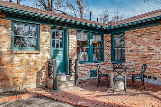 exterior space featuring a patio area