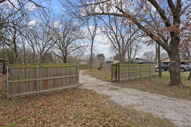 view of gate