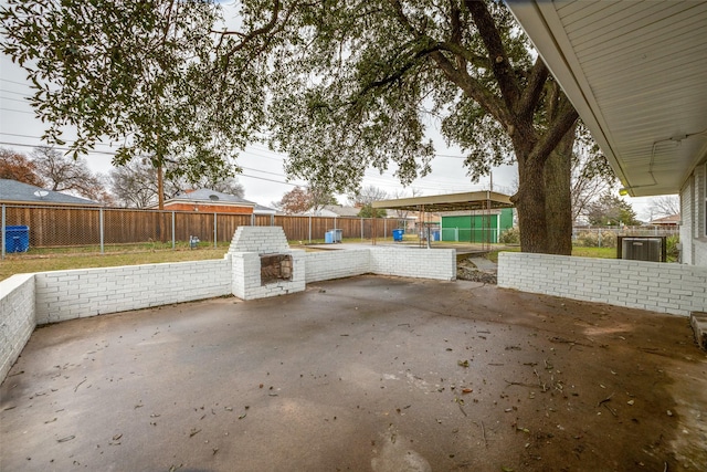 view of patio