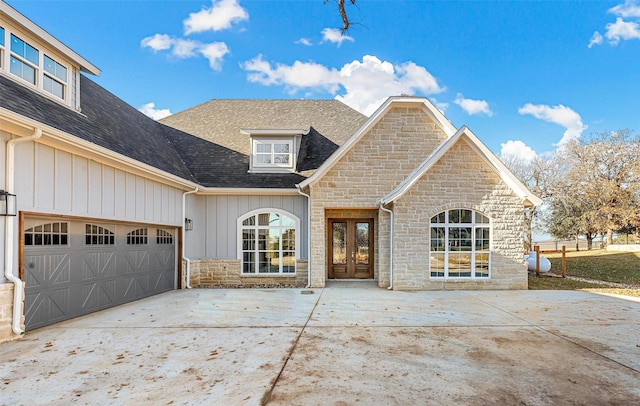 view of front of house featuring french doors