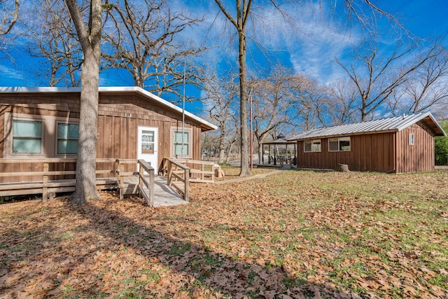 exterior space with central AC unit