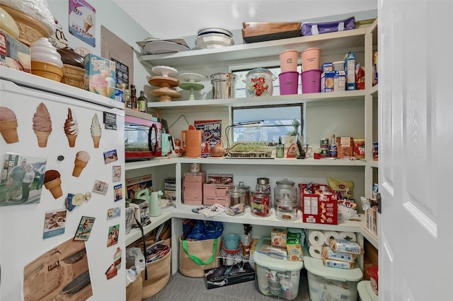 view of pantry