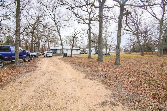 view of road