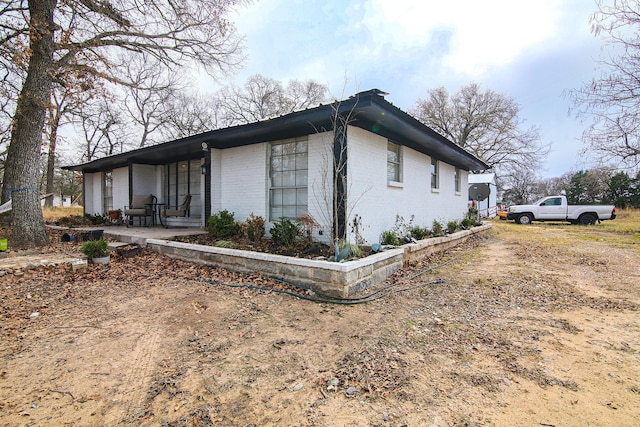 view of property exterior