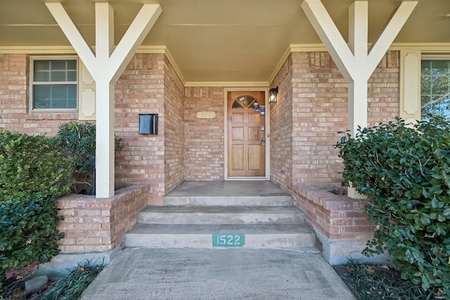 view of property entrance