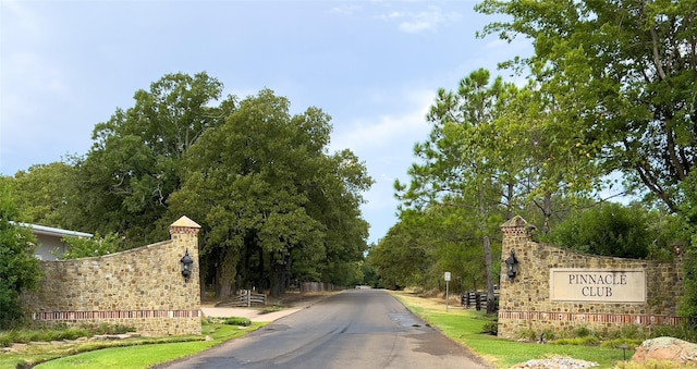 view of road