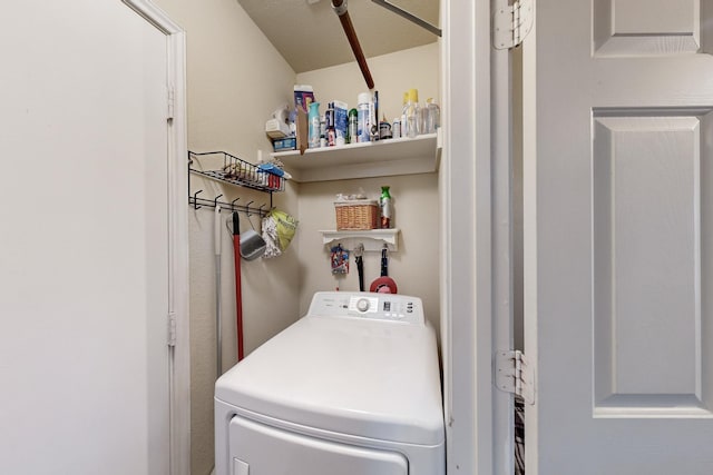 washroom featuring washer / clothes dryer