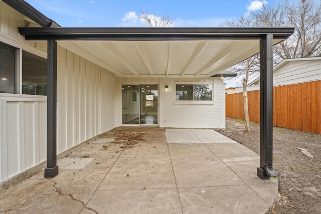 view of patio / terrace