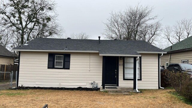 view of front of house