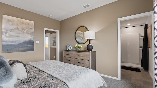 bedroom with carpet flooring