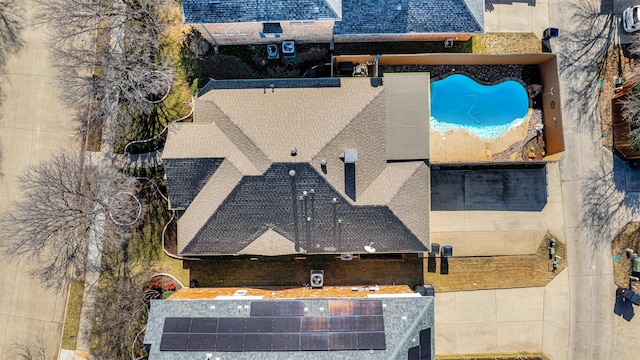 9435 Homestead Ln, Frisco, TX 75033 - aerial view of a pool area