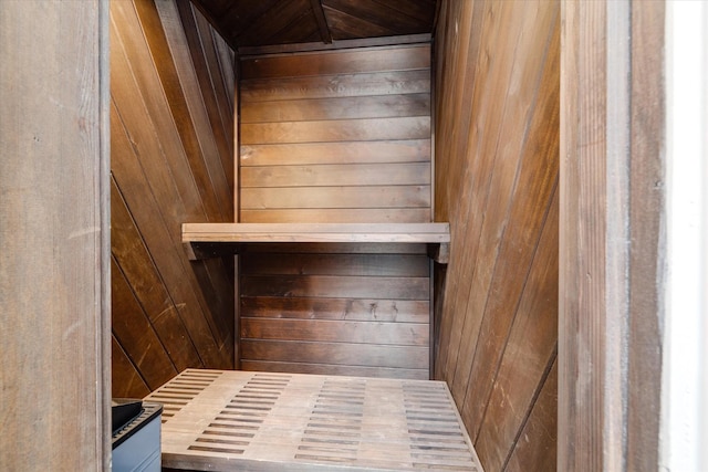 view of sauna / steam room