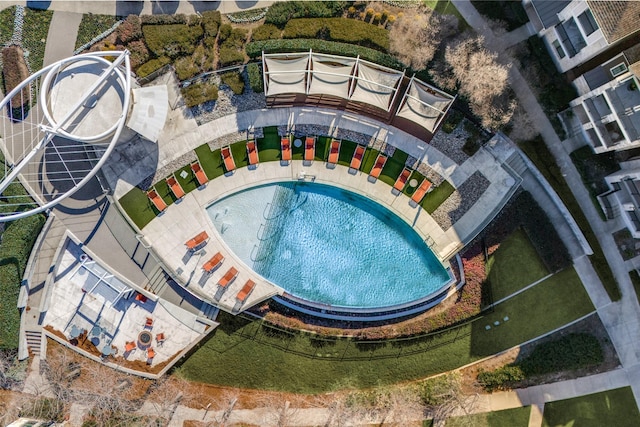 7836 Minglewood Ln, Dallas, TX 75231 - drone / aerial view