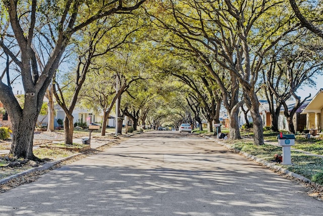 view of street