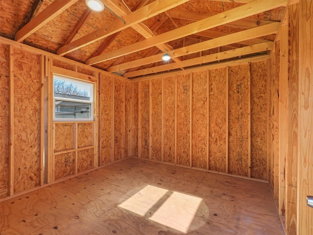 view of storage room