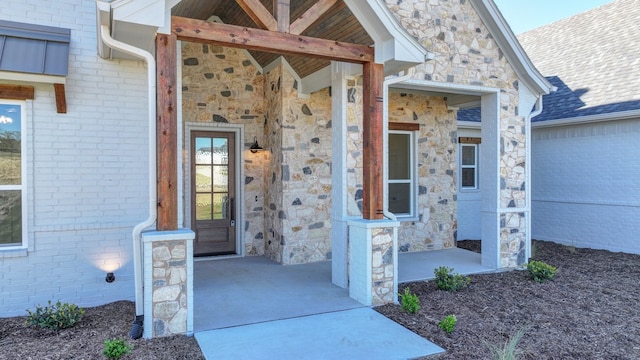 view of entrance to property