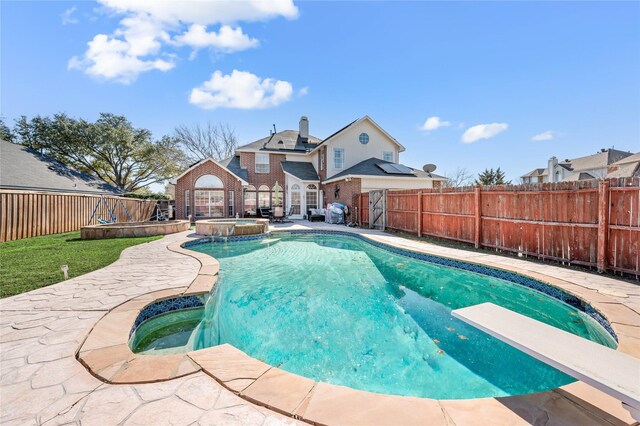 view of patio with an outdoor hangout area