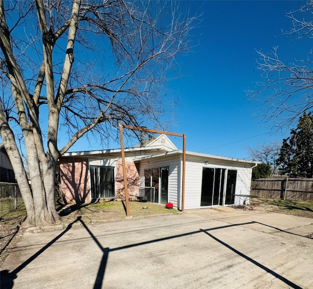 view of back of house