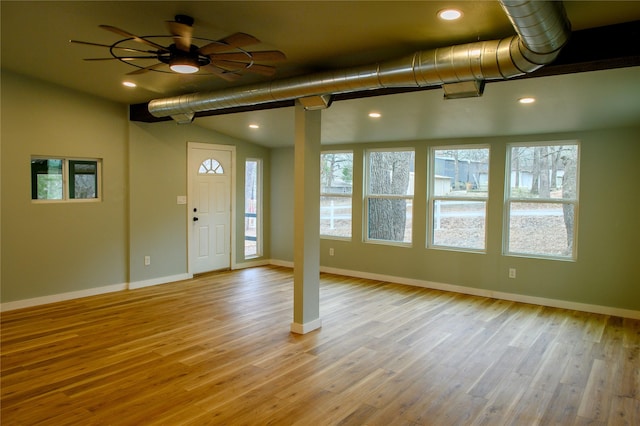 entryway featuring light wood-type flooring