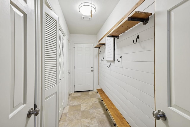 view of mudroom