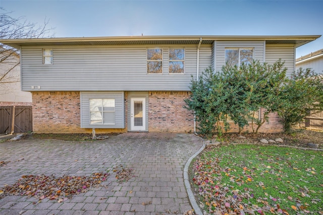 back of house featuring a patio area