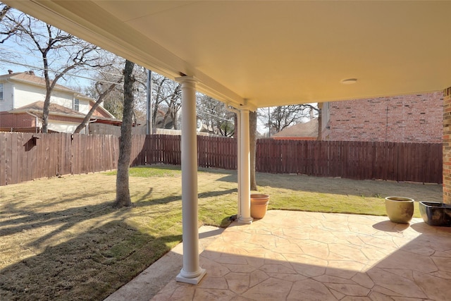 view of patio