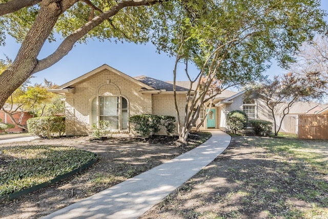 view of ranch-style house