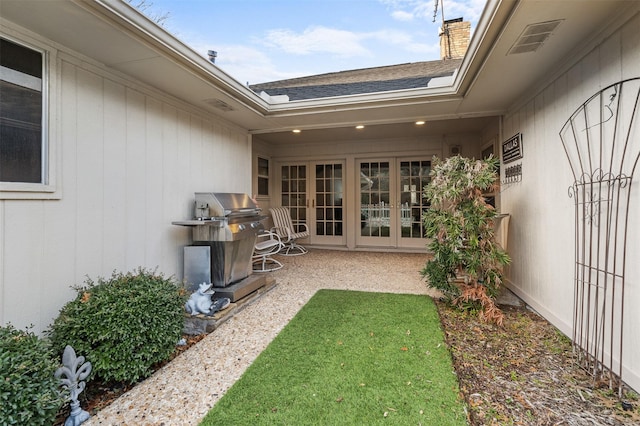 exterior space with a patio area