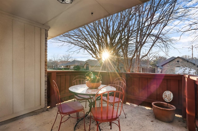 view of patio