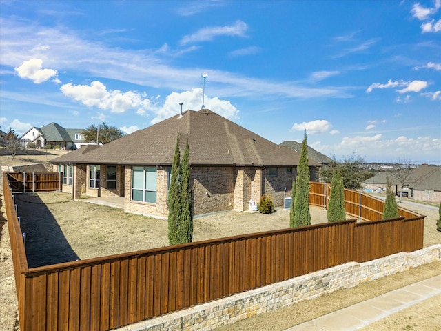 view of home's exterior featuring a patio area