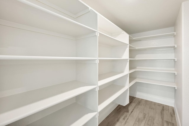 view of storage area